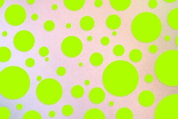 Colorful polka dot backdrop and background