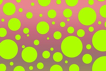 Colorful polka dot backdrop and background