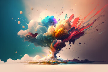 Colorful Particle Smashing