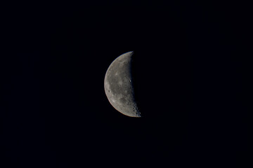Half-moon shot with incedible detail