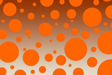 Colorful polka dot backdrop and background