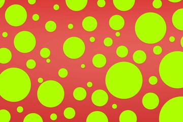 Colorful polka dot backdrop and background