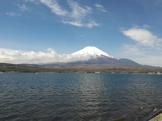 富士山　山中湖から(Mt.fuji)