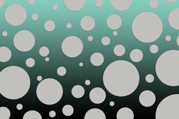 Colorful polka dot backdrop and background