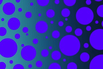 Colorful polka dot backdrop and background