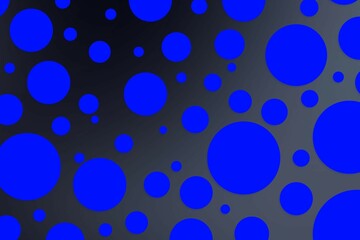 Colorful polka dot backdrop and background