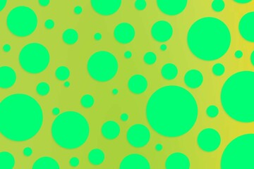 Colorful polka dot backdrop and background