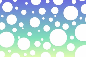 Colorful polka dot backdrop and background