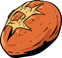 Bakery Illustration Element