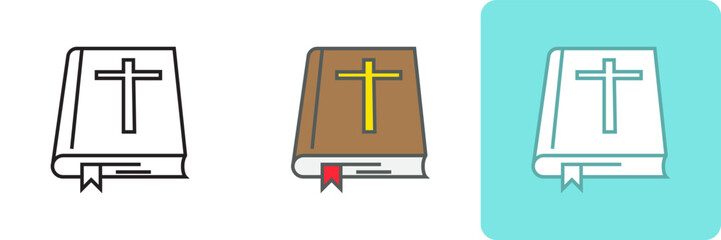 Easter Bible Icon Collection is a set of icons that represent the religious significance of Easter
