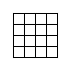 Open Grid Pattern