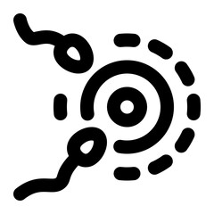 Reproductive Process Line Icon