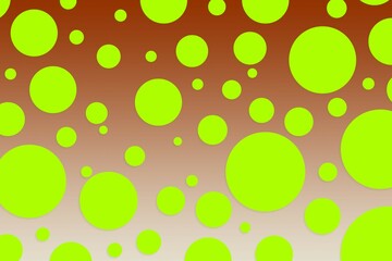 Colorful polka dot backdrop and background