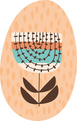 Easter Egg. Illustration