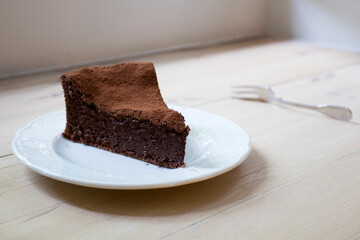 Delicious dark Chocolate sponge cake 