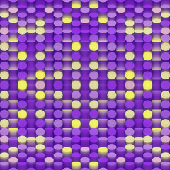 Cylinder texture with a trendy gradient. Geometric background. 3d rendering digital illustration