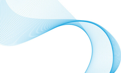 Blue curve background