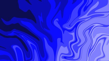 4k abstract blue background with waves 