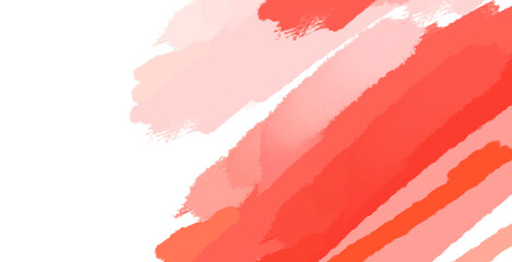 Texture of brush strokes red and white color, background or abstract texture Decorative vintage style backdrop, with free space to put letters wallpaper