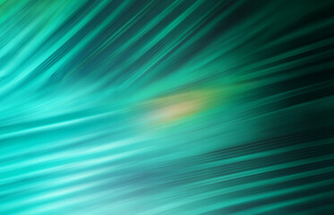 Abstract blue light wave effect texture. Blurred turquoise water backdrop. Motion effect illustration for your design, banner, background, wallpaper or poster. 3D rendering