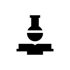 chemistry glyph icon