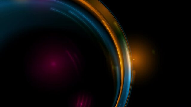 Colorful glowing shiny neon wavy abstract background. Seamless looping motion design. Video animation Ultra HD 4K 3840x2160