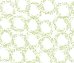 seamless floral pattern leaves