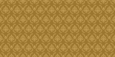 vintage background with ornament. Wallpaper pattern