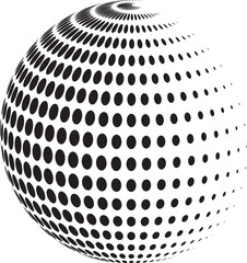 Halftone Illustration geometric shapes. Retro elements for web, vintage, advertisement, commercial banner, poster, leaflet, billboard, sale. Collection trendy halftone vector geometric shapes.