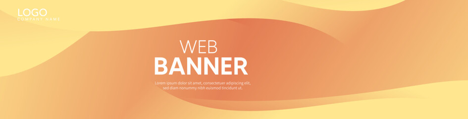 Abstract orange background