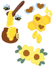 bees and honey