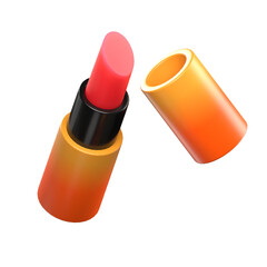 3d red lipstick - obrazy, fototapety, plakaty