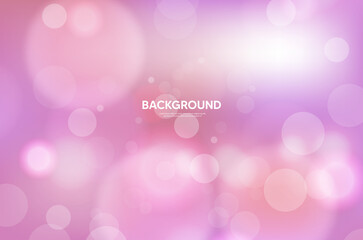 abstract background with bokeh, Pink bokeh