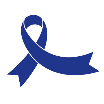 Ribbon of Colorectal Cancer illustration