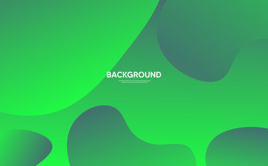 green background