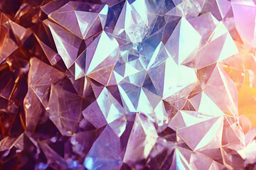 Gemstone surface art screen background created with Generative AI technology