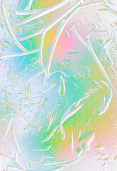 Fototapeta na wymiar rainbow foil texture