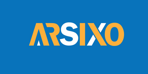 ARSIXO TYPOGRAPHY LETTERING MODERN LOGO