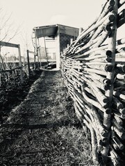 Fototapeta premium old farm house