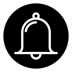 notification bell glyph icon