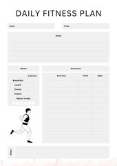 Daily Fitness Planner