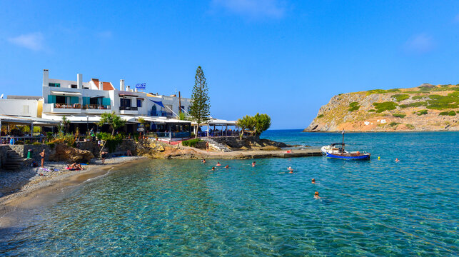 Dorf Mochlos im Regionalbezirk Lasithi, Kreta (Greichenland)