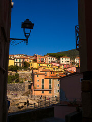 Fototapeta na wymiar Italia, Liguria, La spezia, il paese di Tellaro.