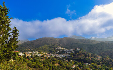 Berglandschaft Mésa Moulianá, Sitia-Kreta (Griechenland)