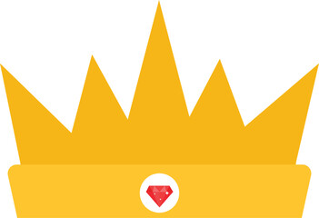 Diamond crown Vector Iconv © BinikSol