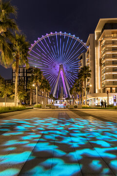 Blue hour in Bluewarters Island, Dubai