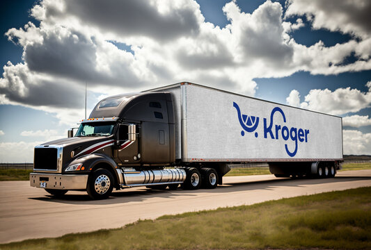 Delivery Truck for the Kroger Company