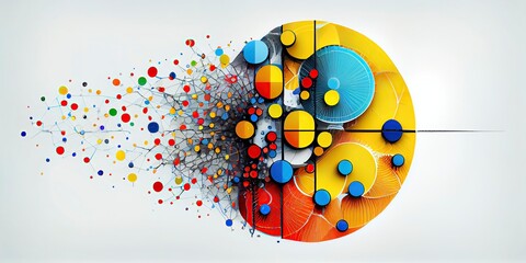 A visually striking image that showcases the capabilities of AI, such as a machine learning algorithm in action or a neural network diagram. Fibonacci Sequence. AI Generated.