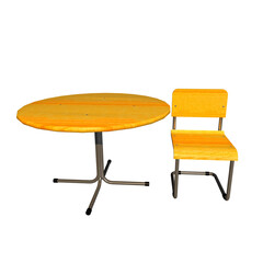 table and chair
