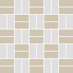 Street pavement, brick, architectural element. Top view. Pavement texture. Paving stone pattern for plan, garden, game, map, landscape design. Rock stones